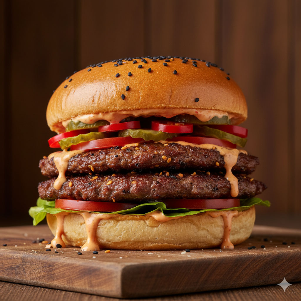 Spicy Smash Burger